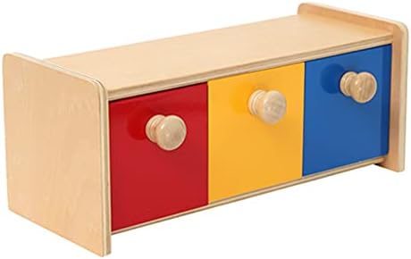 Meyor Montessori Materials Box W/Bins צעצועים לתינוקות למשך 36-72 חודשים, 1-6 תינוקות בני 18 חודשים חומרים כלים