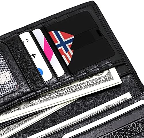 נורבגיה אמריקאית דגל כרטיסי אשראי USB פלאש נוהג מזיכרון מותאם אישית מפתח מתנות תאגידיות ומנות קידום