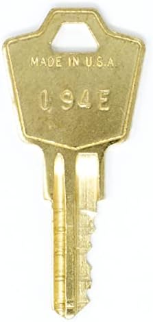 הוקרה 194ה מפתחות החלפת ארון קבצים: 2 מפתחות