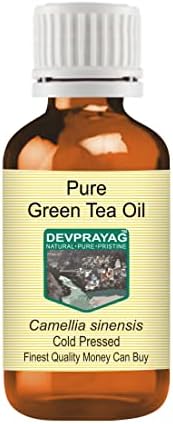 Devprayag שמן תה ירוק טהור קר ללא פגיעה) 100 מל x 5