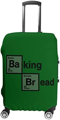 אפיית לחם כימיקלים מצחיק נסיעות לשמירת כיסוי אלסטי נגד שריטות מזוודה רחיץ מטען מגן
