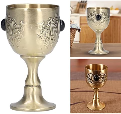 גביע, זהב גביע נחמד מתנה עם פרימיום אבץ סגסוגת חומר עבור בר מסעדה וקישוט הבית לחתונה בית התחממות פרישה