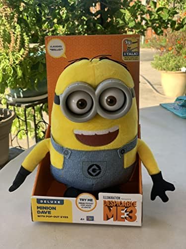Despicable Me 3 Deluxe Dave עם עיניים קופצות