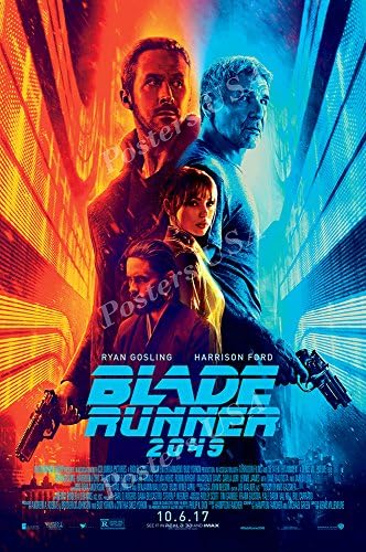 פוסטרים ארהב Blade Runner 2049 פוסטר סרט גימור מבריק - FIL659)