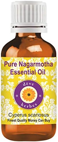 Deve Herbes Pure Nagarmotha שמן אתרי שמן מזוקק 100 מל