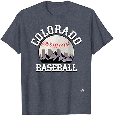 חולצת טריקו של קבוצת הר הרוקי של קולורדו