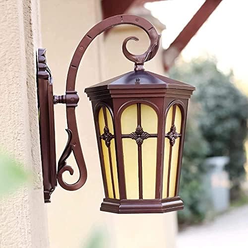 YSMGT מנורת קיר חיצונית מנורת קיר עתיקה מנורת אסם מנורות אטומות למים חיצוניות מתקן תאורה קיר קיר מתאים למסדרון