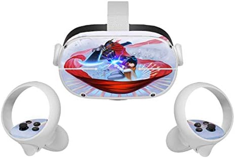 סדרת Godgod אנימה Oculus Quest 2 Skin VR 2 אוזניות עורות ובקרות מדבקות מדבקות מגן אביזרי מגן