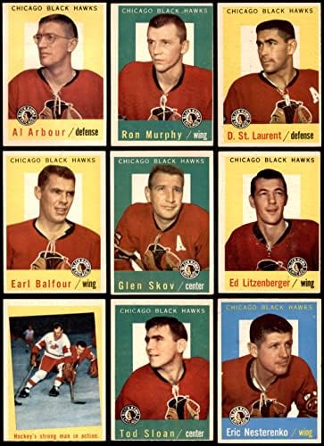 1959-60 Topps Chicago Blackhawk