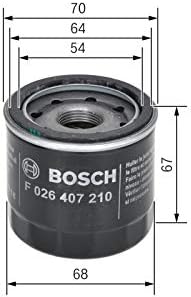 מסנן שמן רכב Bosch P7210 - F026407210