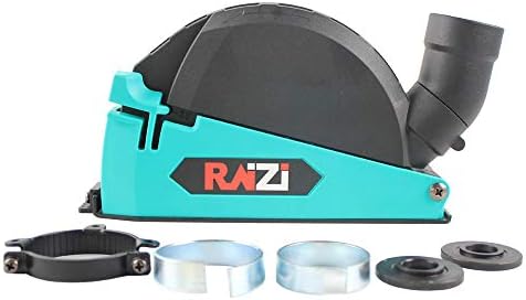 RAIZI משטח אוניברסלי חיתוך אבק תכריכים למטחנת זווית 4-1/2 אינץ 'עד 5 אינץ