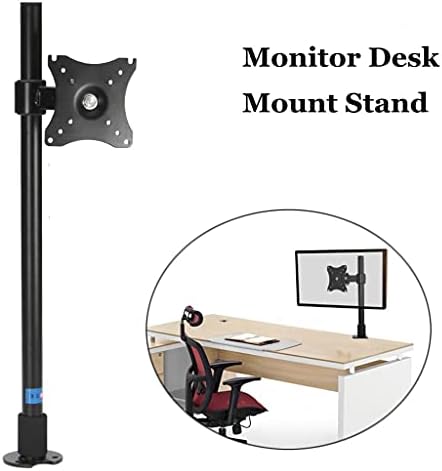 מתכוונן שולחן צג סטנד סיבוב כפול זרוע שולחן עבודה מחזיק עבור מחשב צג בתוך 14-27 אינץ טלוויזיה הר סוגר