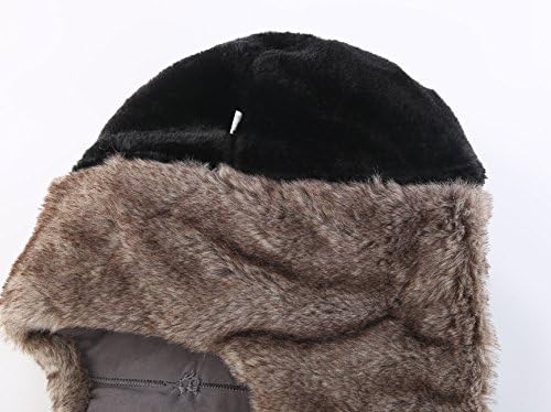 קונקטייל טרופר הצייד כובע חם חורף כובעי ציד כובע עם מסכת אוזני כלב