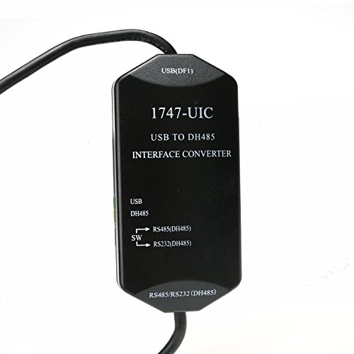 Sysly 1747-UIC USB ל- DH485 RS485 RS232 ממיר ממשק ממרר מחדש לכבל תכנות אלן ברדלי