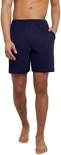 היינס גברים של ספורט מכנסיים קצרים, האהוב כותנה ג 'רזי מכנסיים קצרים, למשוך-על לסרוג מכנסיים