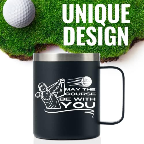 גולף מתנות לגברים ייחודי, מצחיק גולף מתנות 12 עוז נירוסטה כוס ספל, גולף איסור פרסום מתנות לגברים, אבות