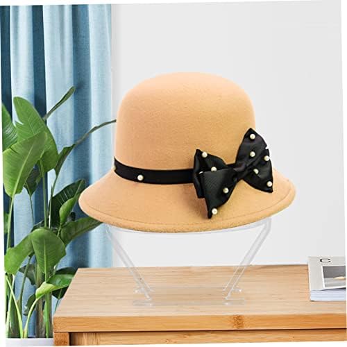 כובעים לגברים אופנה כובע יכול עבור קאובוי כובע גברים פאה פדורה כובע סטנד מתכת תיק תצוגת מתלה פאת ראש