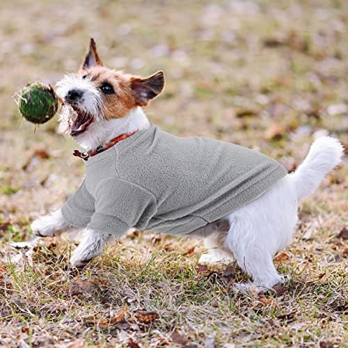 6 חלקים סוודרים כלבים חורפים צ'יוואווה תלבושות בגדים כוכבים כלב מודפס חולצה חמה בגדי גור חורפי