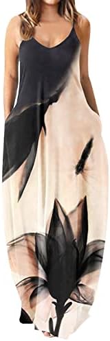 בתוספת גודל טוניקת שמלת נשים מקרית עניבה צבוע הדפסת שמלה קצר שרוול סלעית כיס רחב רגל שמלת מכנסיים