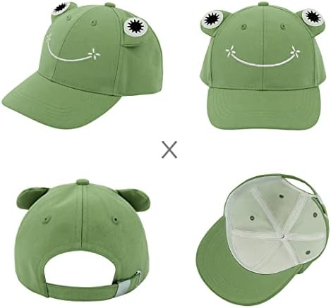 MultiFit Unisex Frog Cap Cap כותנה כותנה אבא כובע ספורט כובע חיצוני חיצוני לגברים נשים