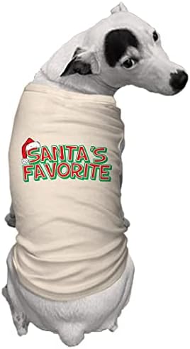 החביב על סנטה - חולצת הכלבים של חג המולד של חג המולד