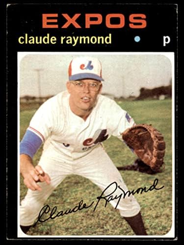 1971 Topps 536 Claude Raymond Montreal Expos VG/Ex