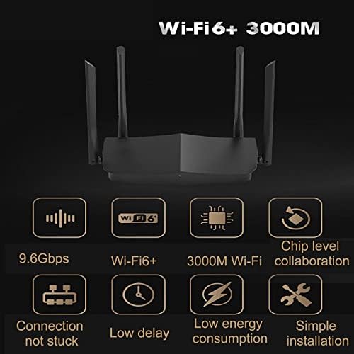 7RC 5 GHz Gigabit gigabit אינטרנט חכם WiFi6+ נתב למשחקים 4K סטרימינג מדיה-הגדרה גבוהה במיוחד
