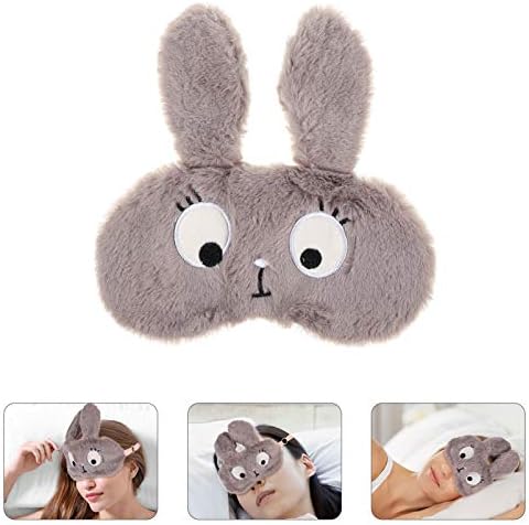 Abofan Cartoon Animal Animal Mask Mask Mask Maske Mask Leanbodabbit ארנב שינה מסכת עיניים שינה
