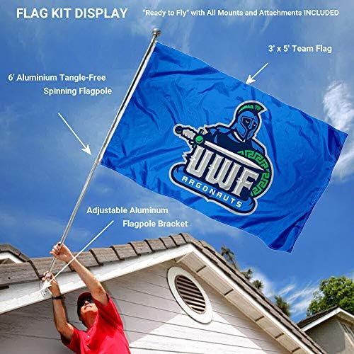 מערב פלורידה ארגונאוטים דגל ותושבת מוט הצרור