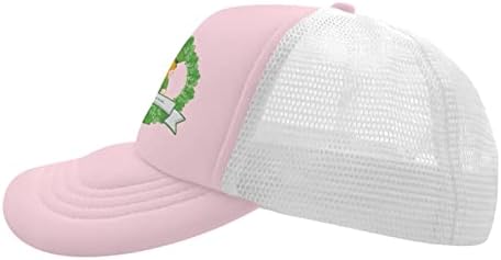 JVAN נשים כובעי בייסבול ST PATRICKS יום כובעי סנאפבק שחורים לגברים כובעי משאיות נשים טרנדיות אוכלות