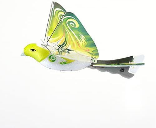 תוכי ירוק של Ebird - צעצוע מעופף של ציפורים מעופפות לילדים. מסוק ציפורים מקורה / חיצוני שלט רחוק.