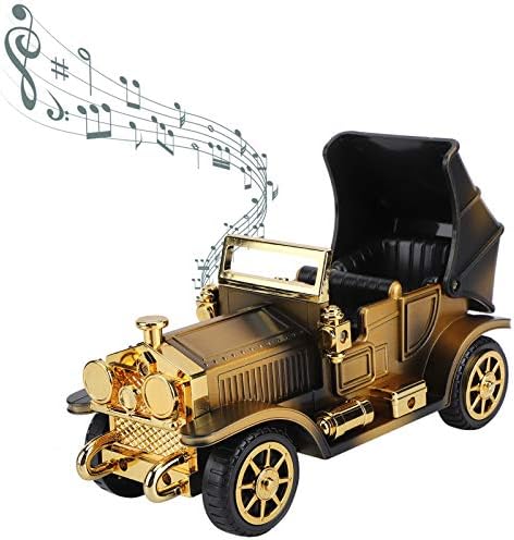 קופסת מוסיקה של Strnek, ניידת קלאסית רטרו צורה בסגנון רטרו דגם קופסת מוסיקה עם קישוט שולחן מתנה לחתונה