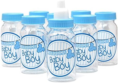 הומפורד פלסטיק תינוק חלב בקבוק טובות, 4-1 / 2-אינץ, 8-לספור