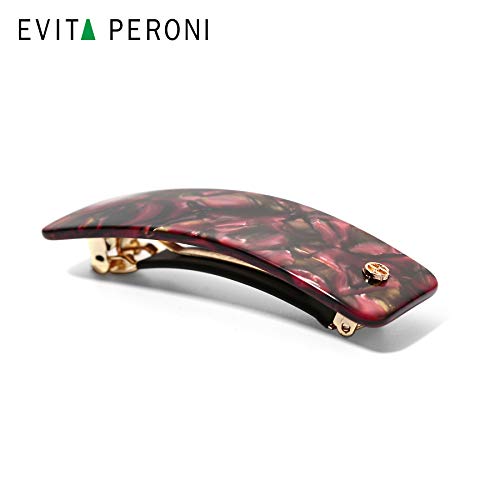Evita Peroni גדול בינוני קטן שחור שחור שחור כחול ירוק ורוד סגול שרף שיער שיער טופר אביזרים לנשים בנות