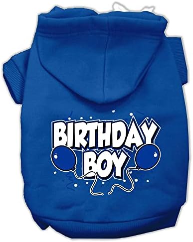 מוצרי חיית מחמד של מיראז '12 קפוצ'ון הדפס חיות מחמד של ילד יום הולדת, בינוני, כחול תינוק