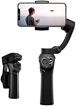 Teerwere טלפון Gimbal מייצב מצלמה מייצב כף יד כף יד טיימר עצמיות טלפון טלפון PTZ Vlog Short Sharting Smart Smart