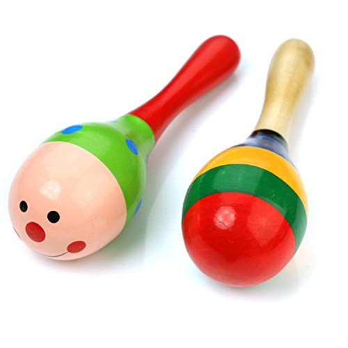 מראקס לילדים תינוק עץ רעשן מוסיקלי צעצועי עץ מראקס רעשנים מוסיקלי צעצועים חינוכיים