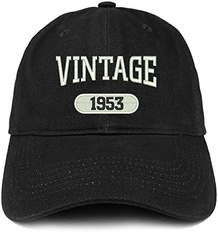 טרנדי הלבשה חנות בציר 1953 רקום 70 יום הולדת רגוע הולם כותנה כובע