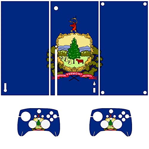 דגל של Vermont Xbox Series Console ו- Controller Skins