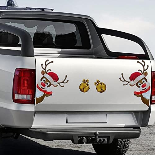 חג המולד אלקס פעמונים רעיוני מגנטי רכב מדבקות לרכב מקרר תיבות דואר חג קישוט מוסך דלת מדבקות קיר קישוט