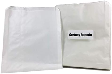 קרטני קנדה נייר טבעי חד פעמי מתכלה שקיות כריך לבן