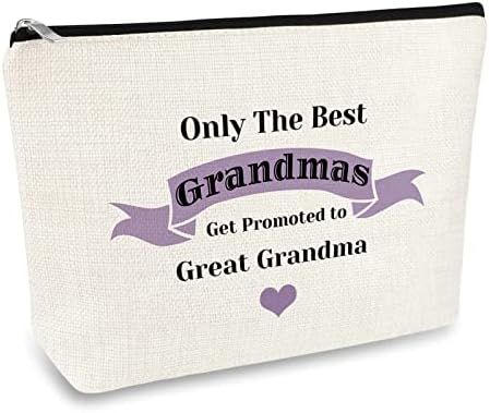 סבתא מתנות איפור תיק סבתא מתנה מנכדה נכד ננה מתנה קוסמטי תיק הריון הכרזה מתנה עבור סבתא סבתא אמא