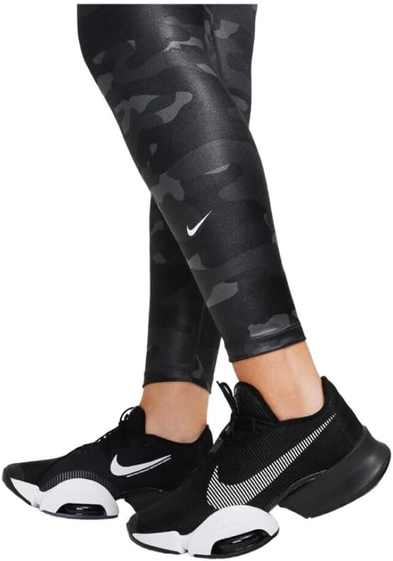 Nike's Dri-fit One Plus Plus בגודל בגודל אמצע עליון חותלות הדפס
