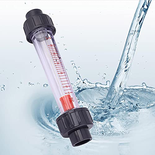 מד זרימת מים מד LZB-15 צינור פלסטיק רוטמטר למדידת זרימת נוזלים מדויק ואמין מד זרימת נוזלים
