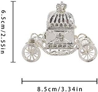 LONGSHENG - מאז 2001 - עגלת מכסף מתכת תכשיט טבעת טבעת טבעת פלטורין מרכזי שולחן אספנות