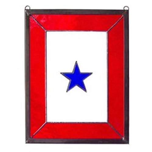 דגל חייל בזכוכית צבעונית