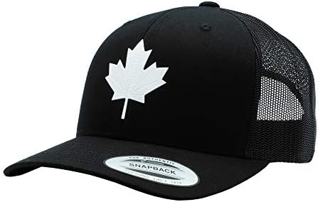כובע הגאווה קנדה פרימיום 3 כובע משאית תיקון, כובע סנאפבק בעבודת יד בארה ' ב עם סחורות מיובאות