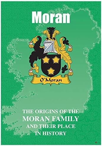 אני Luv Ltd Moran Moran Irish Name History חוברת המכסה את מקור השם המפורסם הזה