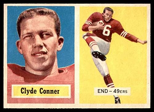 1957 Topps 78 Clyde Conner San Francisco 49ers NM 49ers Pacific