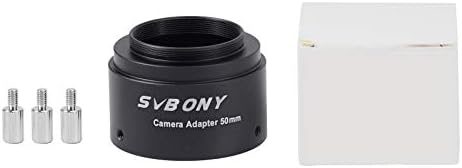 SVBONY SV186 מתאם צילום מצלמה אוניברסלי T2 למתאם עיניים להיקף טלסקופ מתאם OD 50 ממ